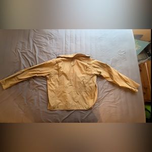 Eddie Bauer Tan Men’s Large Bomber Jacket